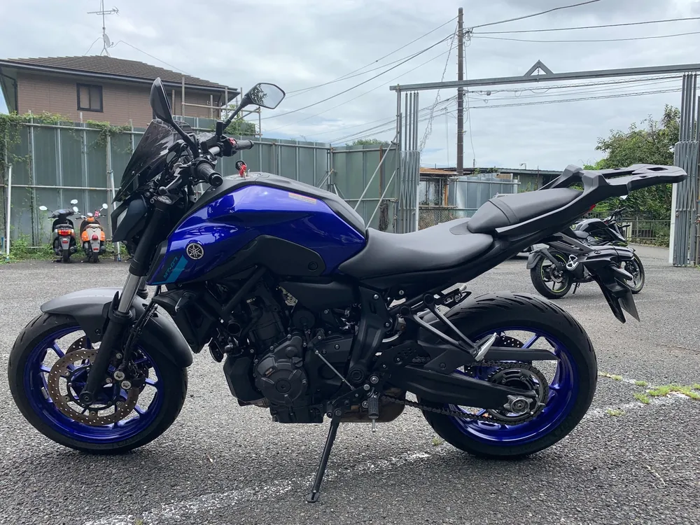 Yamaha MT-07 2022, синий, фото 3