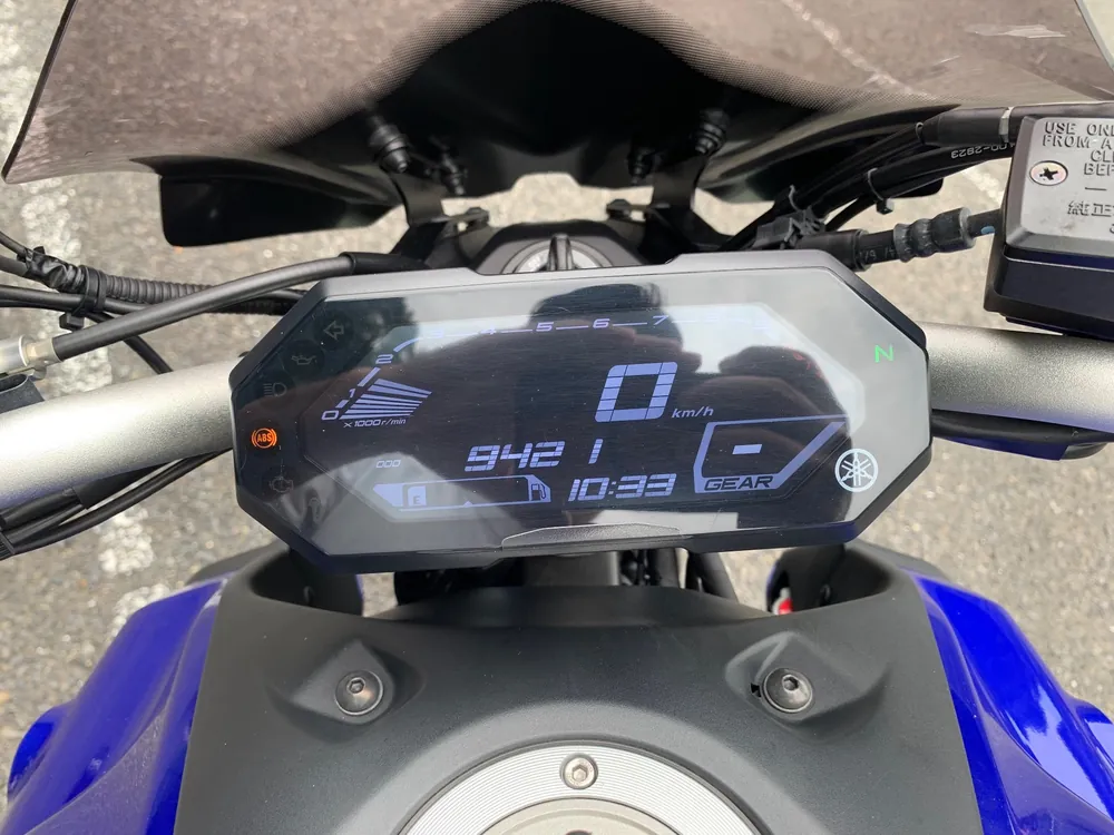 Yamaha MT-07 2022, синий, фото 5