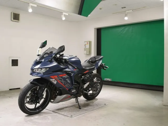 Kawasaki Ninja ZX-25R, синий, фото 4