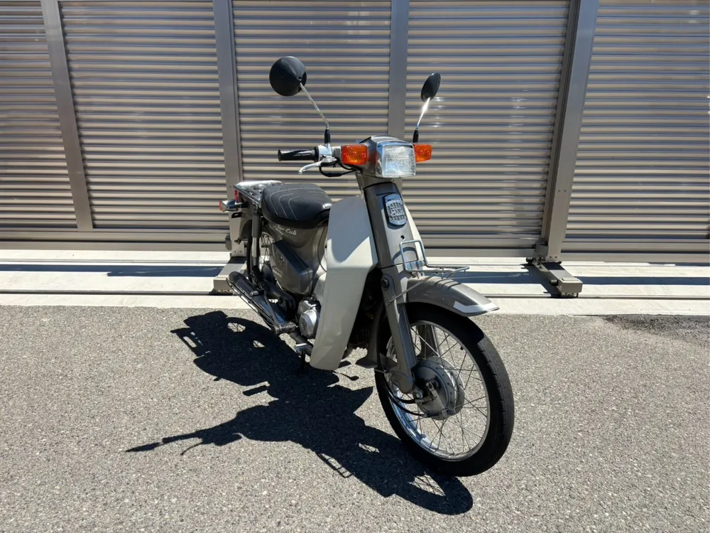 Honda Super Cub, white/gray, фото 4