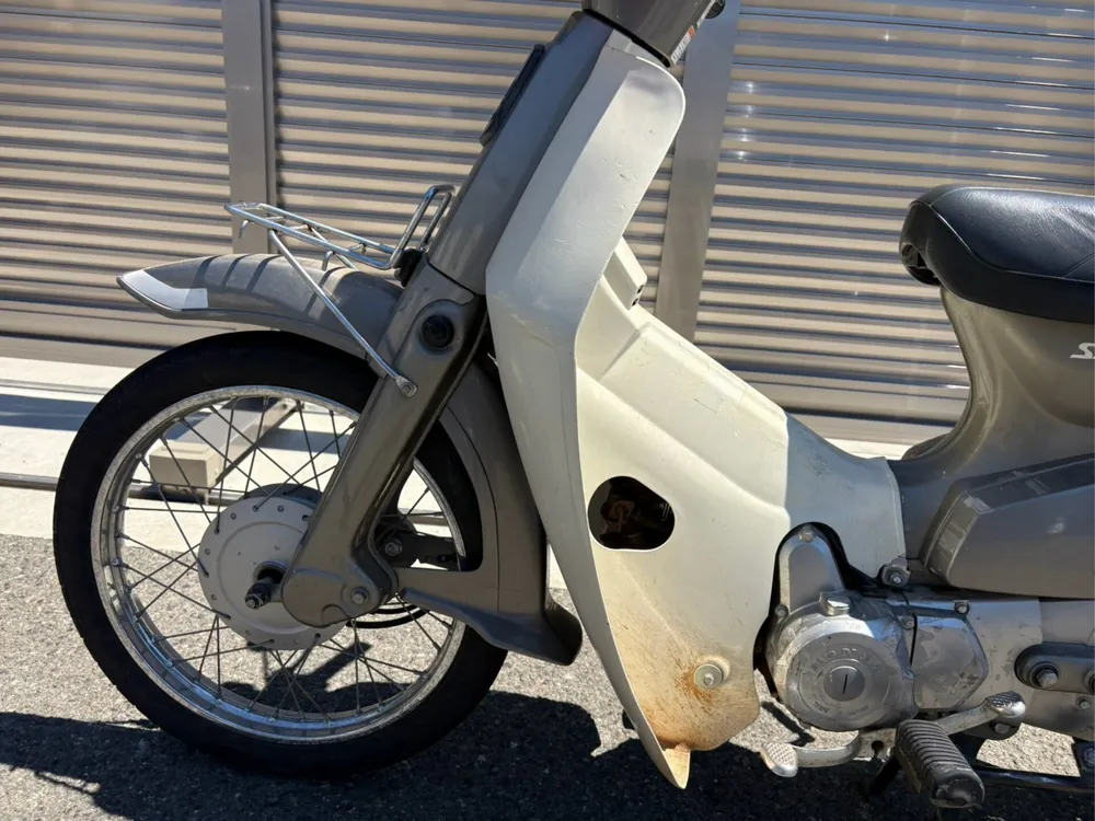 Honda Super Cub, white/gray, фото 8