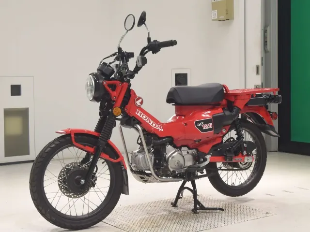 Honda CT125 Hunter Cub, красный, фото 4