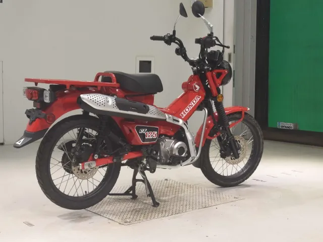 Honda CT125 Hunter Cub, красный, фото 5
