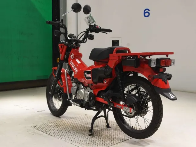 Honda CT125 Hunter Cub, красный, фото 6