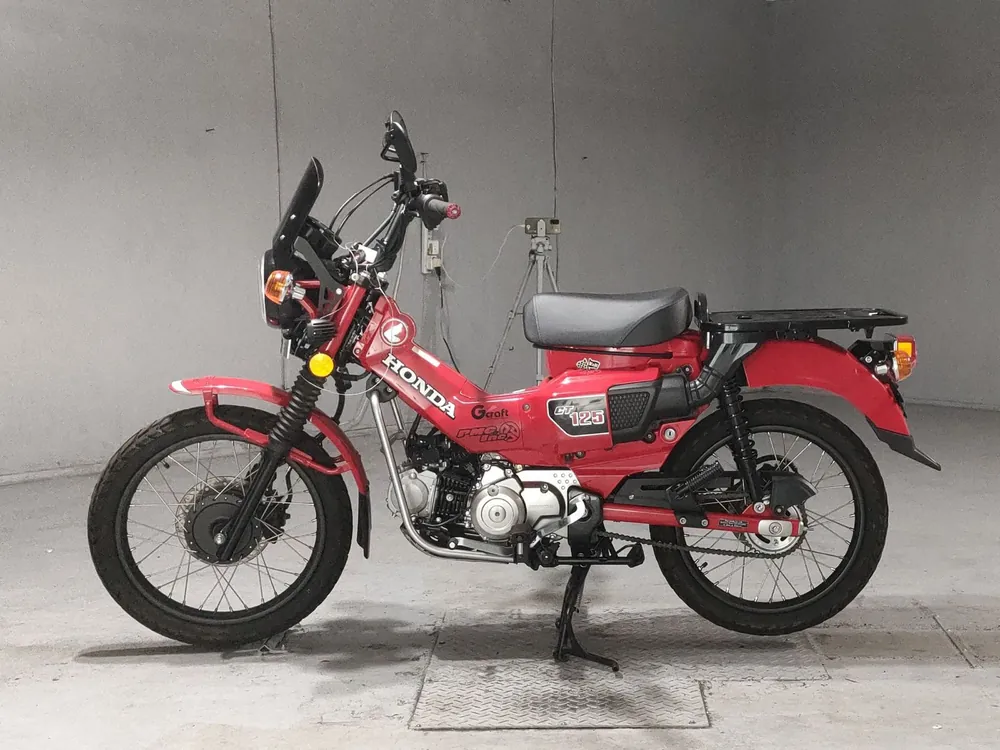 Honda CT125 Hunter Cub, красный, фото 2