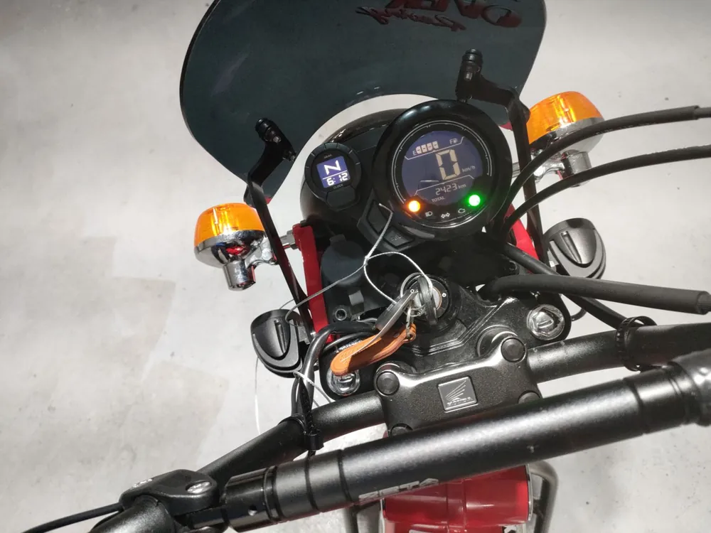 Honda CT125 Hunter Cub, красный, фото 5