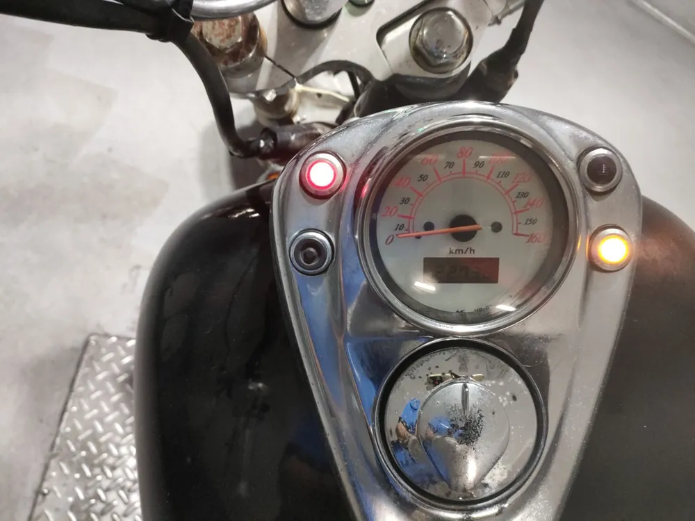 Honda Shadow 400 2003, чёрный, фото 5