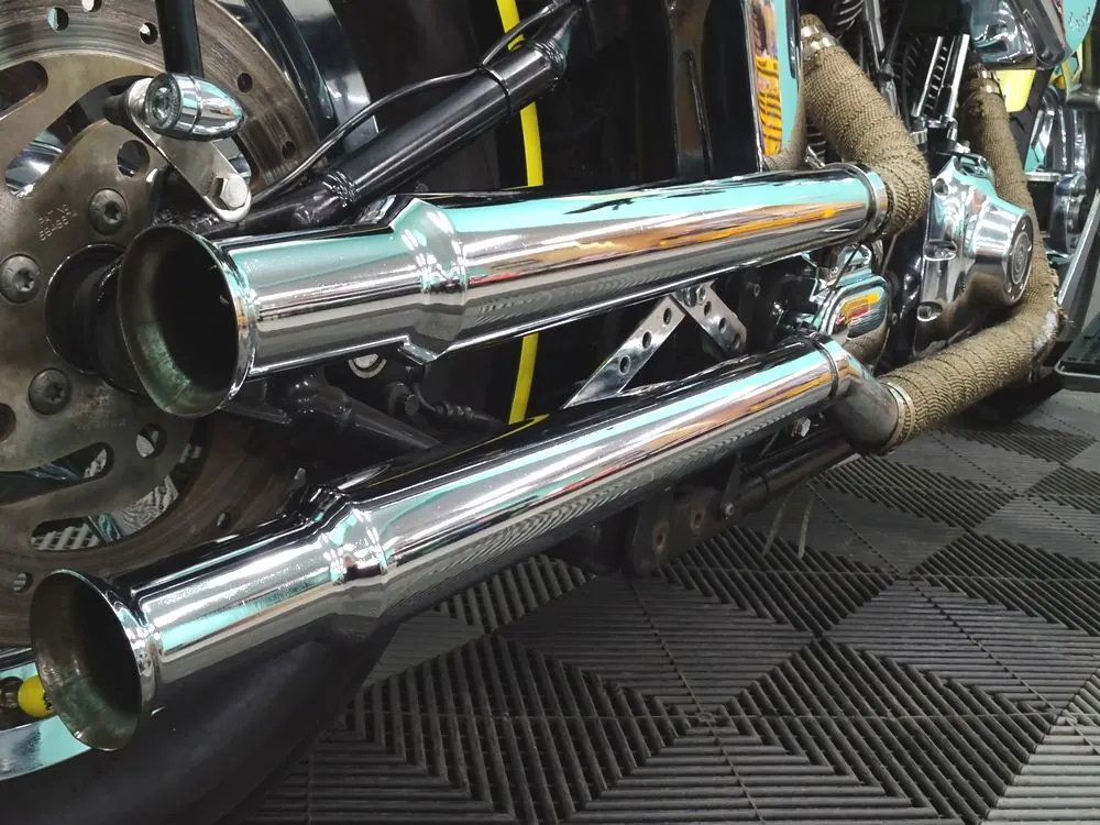 Harley-Davidson FLSTF 1450 2004, фото 9