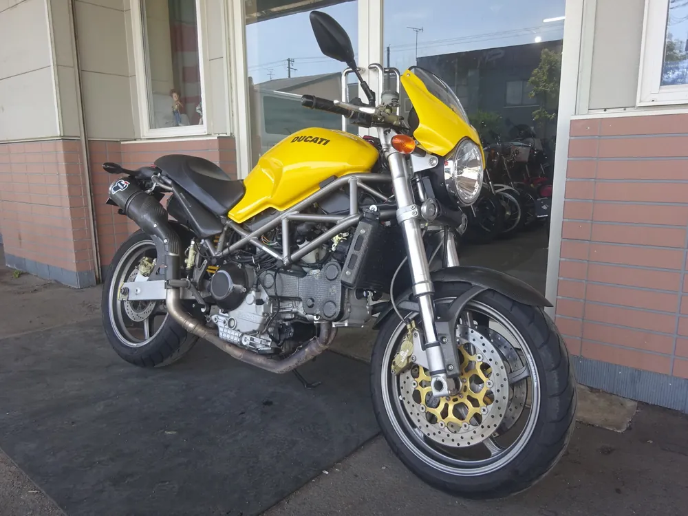 Ducati MONSTAR S4 2001, жёлтый, фото 4