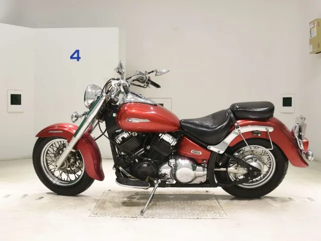 Yamaha Drag Star 400 Classic 2007, красный, фото 2