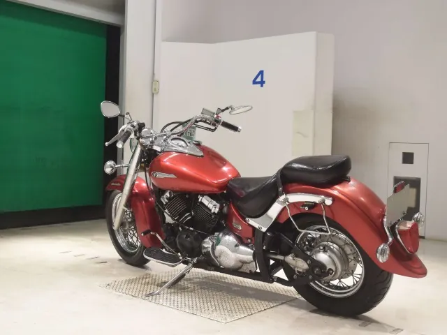 Yamaha Drag Star 400 Classic 2007, красный, фото 6