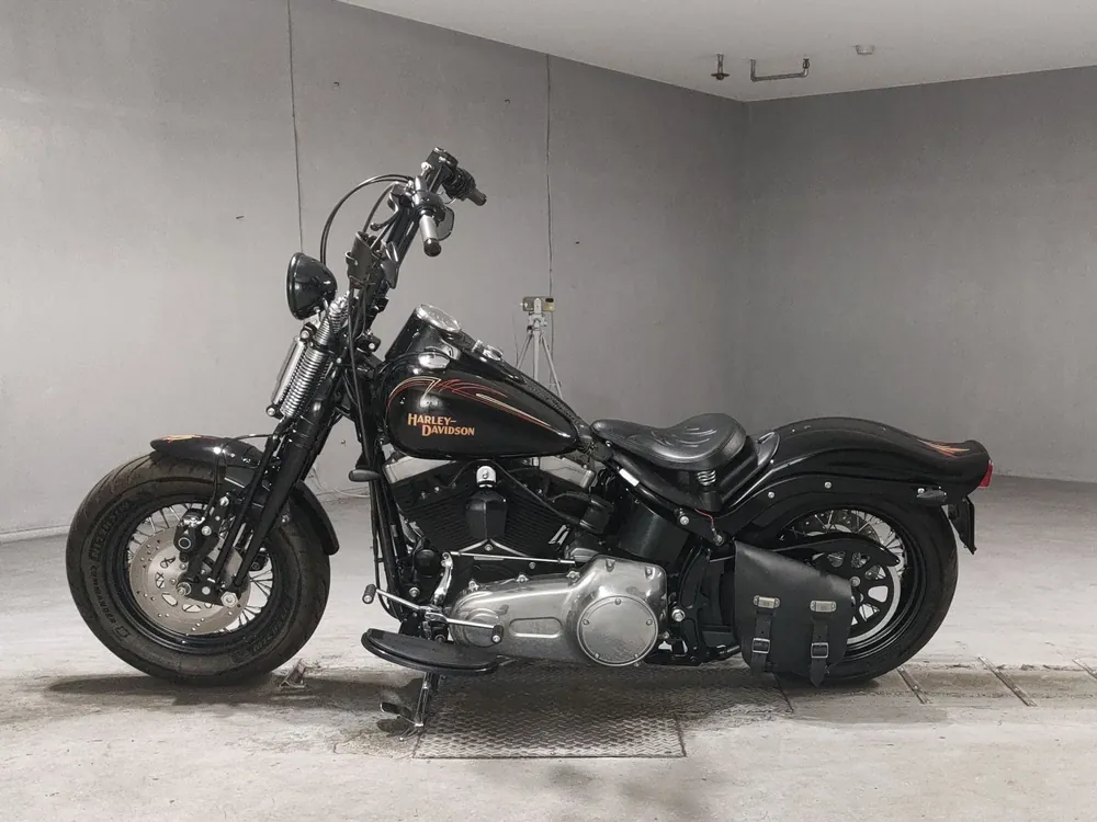 Harley-Davidson FLSTSB1580 2008, чёрный, фото 2
