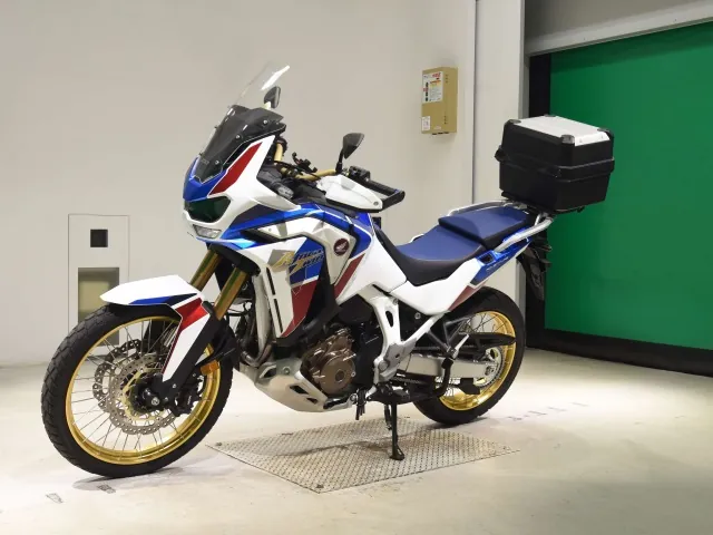 Honda CRF1100L 2020, white | red | blue, фото 4