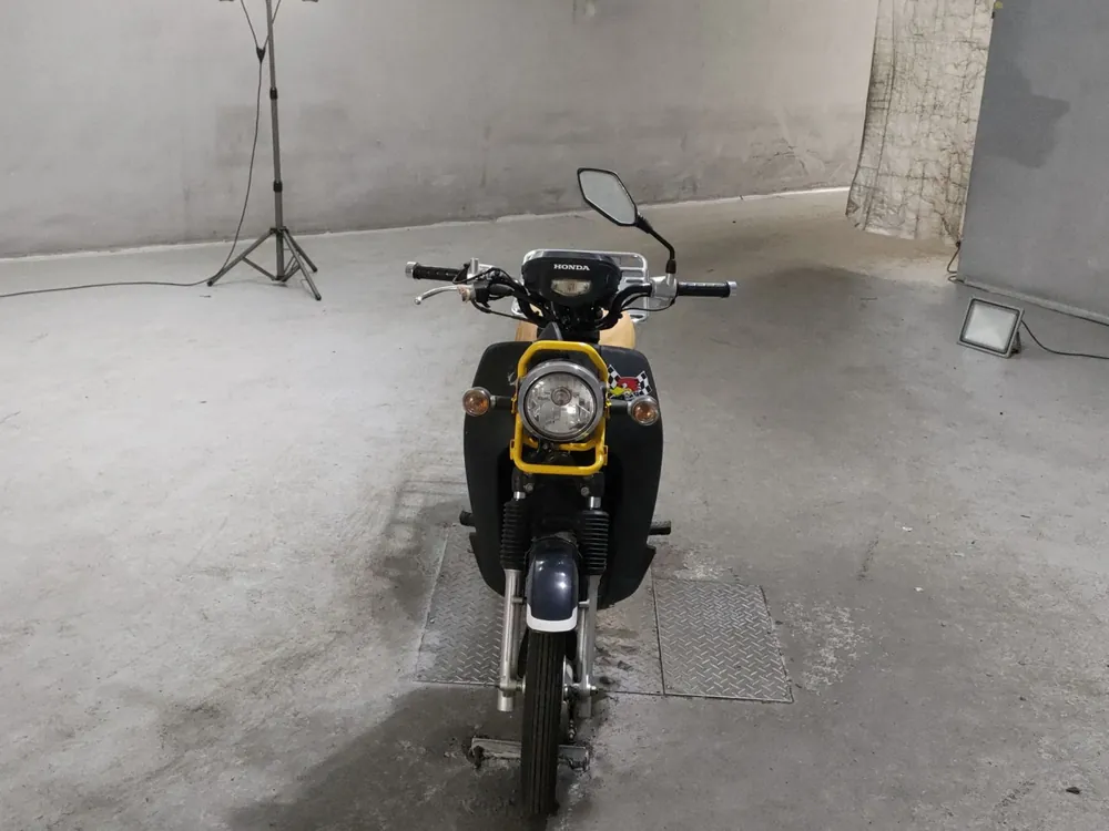 Honda Cross Cub, чёрный, синий, фото 3