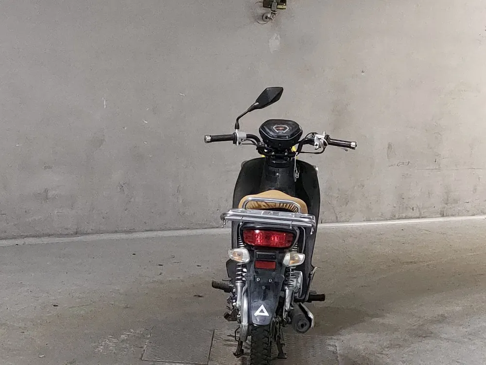 Honda Cross Cub, чёрный, синий, фото 4