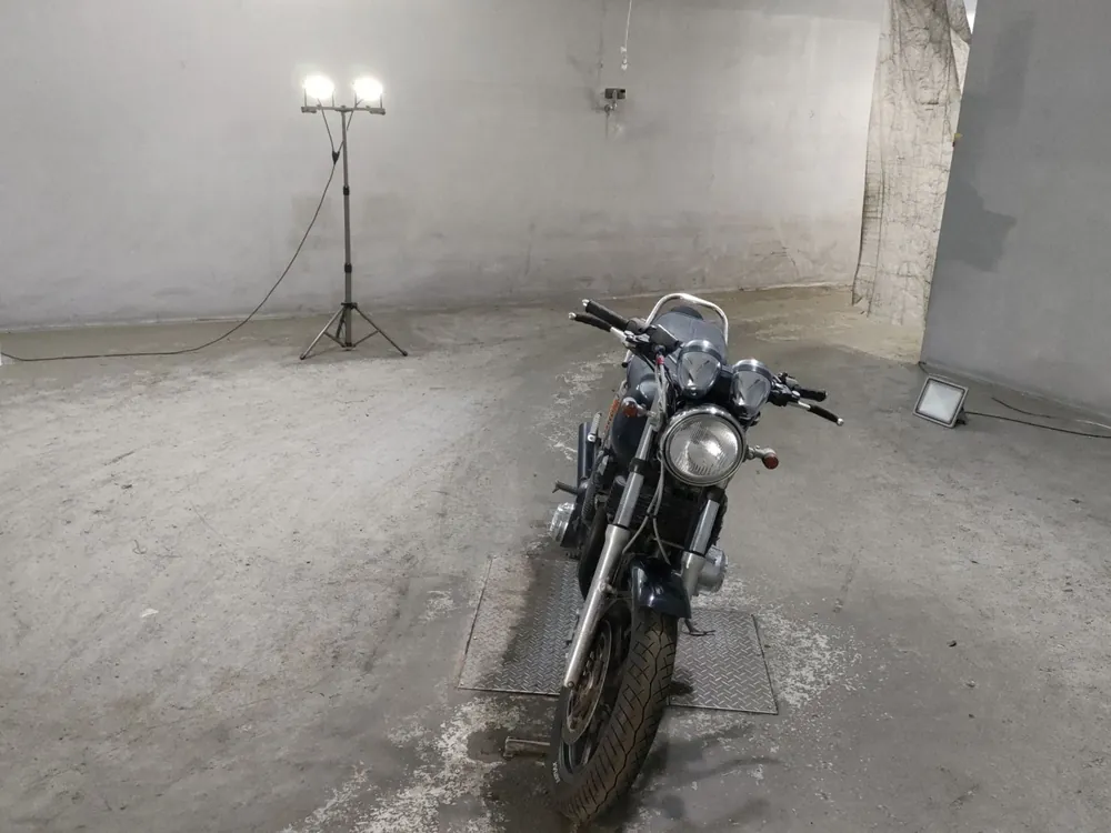 Kawasaki Zephyr 400 1996, чёрный, фото 3