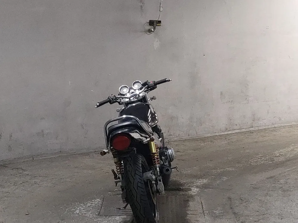 Kawasaki Zephyr 400 1996, чёрный, фото 4