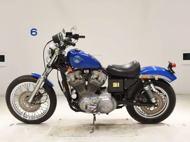Harley-Davidson XLH883 1992, синий, фото 2