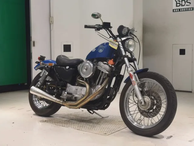 Harley-Davidson XLH883 1992, синий, фото 3