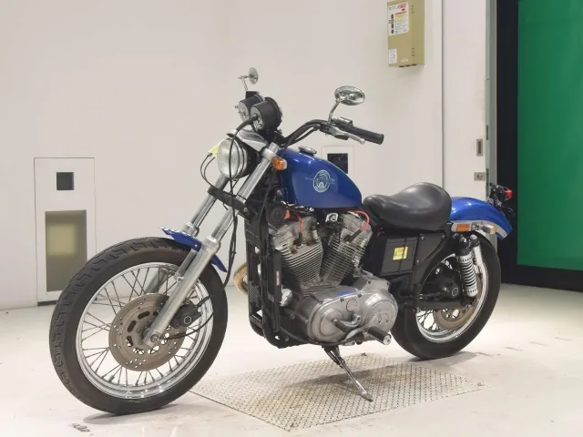 Harley-Davidson XLH883 1992, синий, фото 4