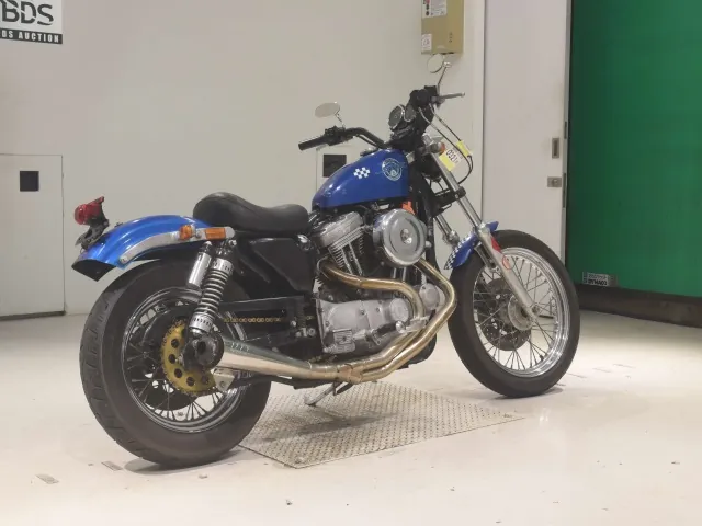 Harley-Davidson XLH883 1992, синий, фото 5