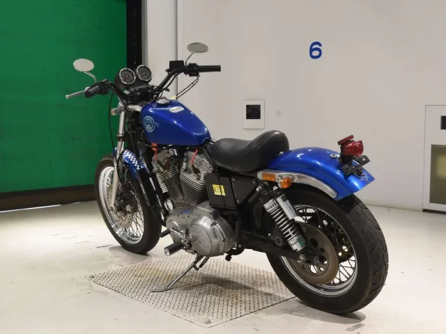 Harley-Davidson XLH883 1992, синий, фото 6