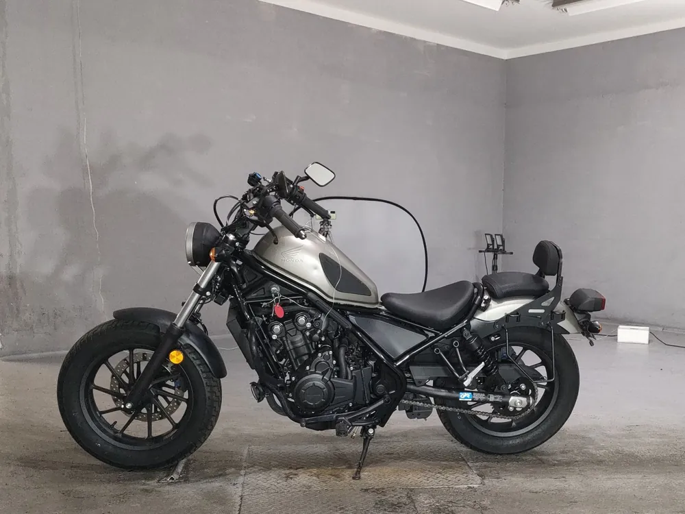 Honda Rebel 500 2017, серый, фото 2