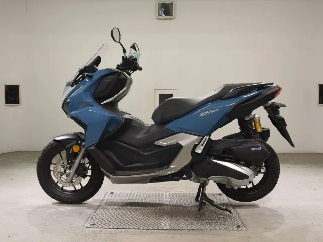 Honda ADV160, синий, фото 2