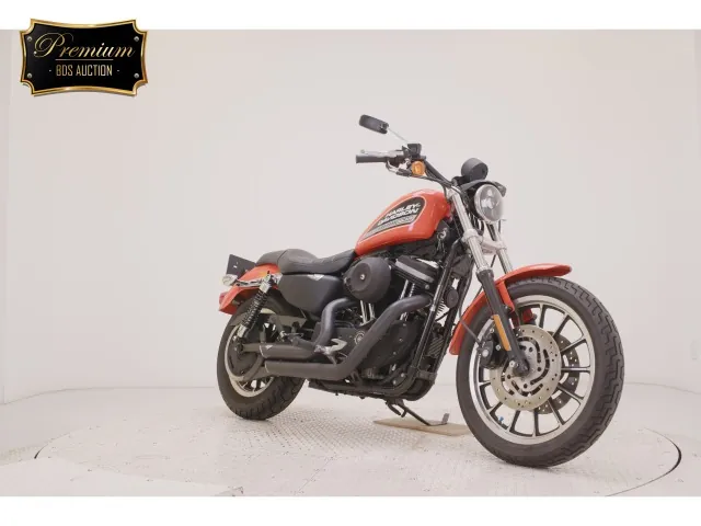 Harley-Davidson XL883R 2007, black | orange, фото 3