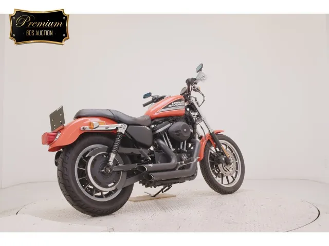 Harley-Davidson XL883R 2007, black | orange, фото 5