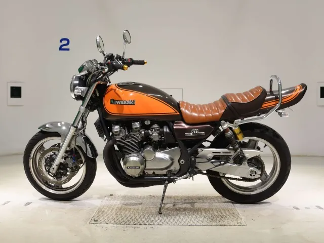 Kawasaki Zephyr750RS 1999, light brown, оранжевый, фото 2