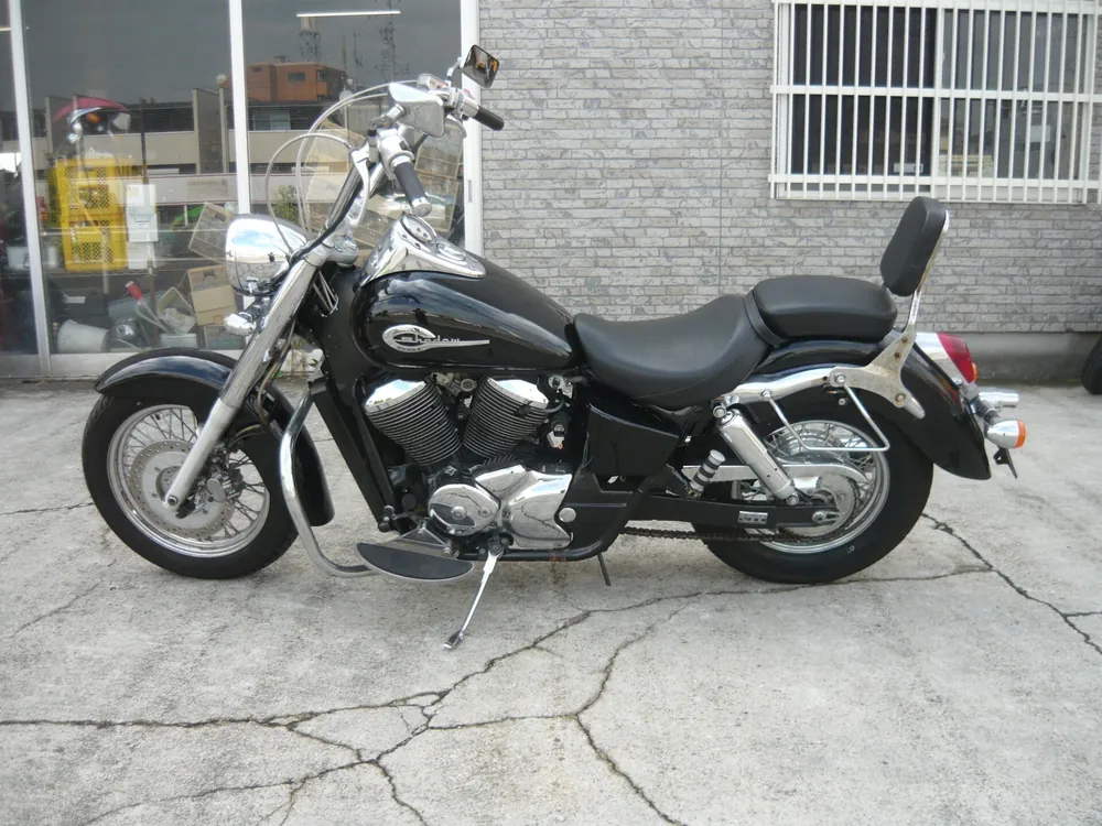 Honda Shadow 400 1997, чёрный, фото 2