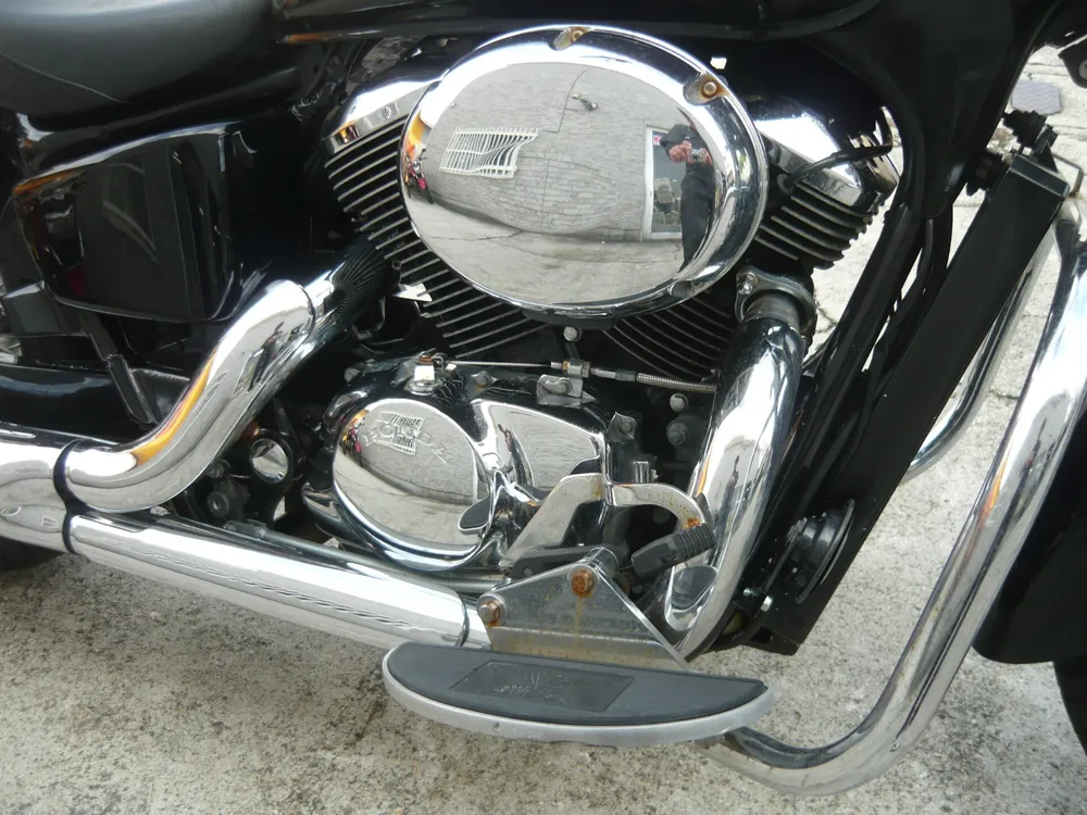 Honda Shadow 400 1997, чёрный, фото 5