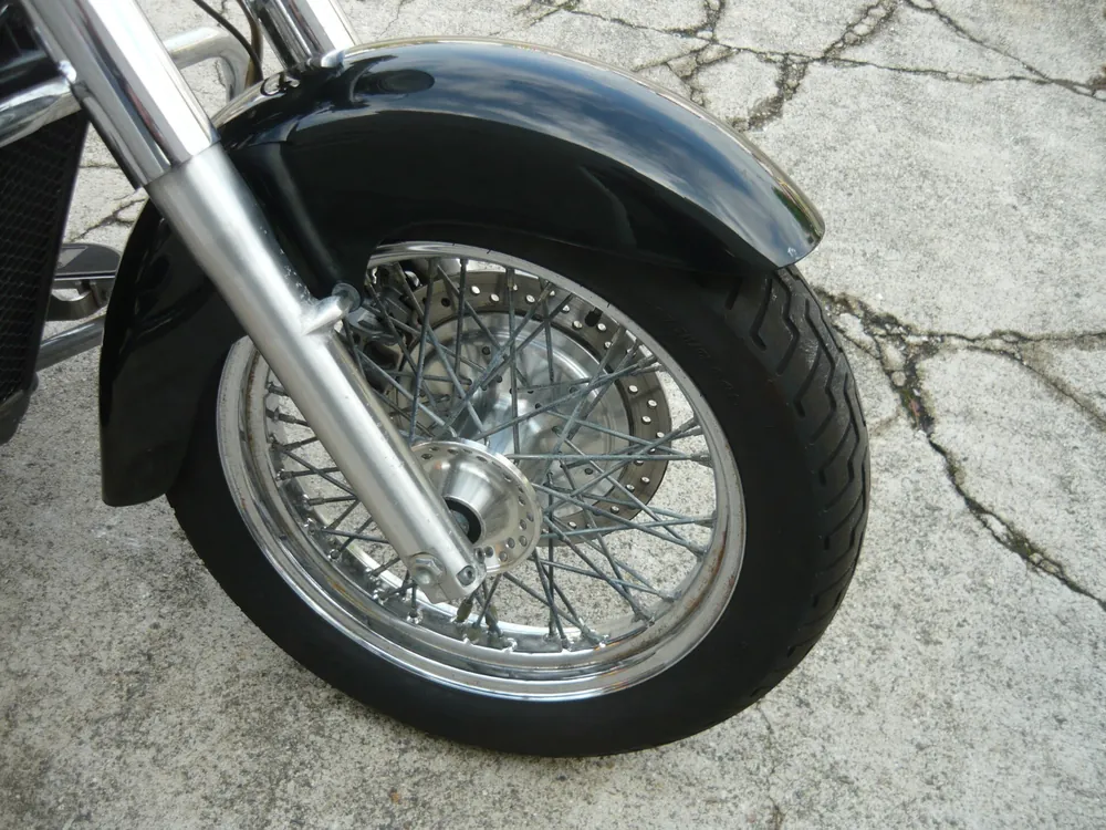 Honda Shadow 400 1997, чёрный, фото 6
