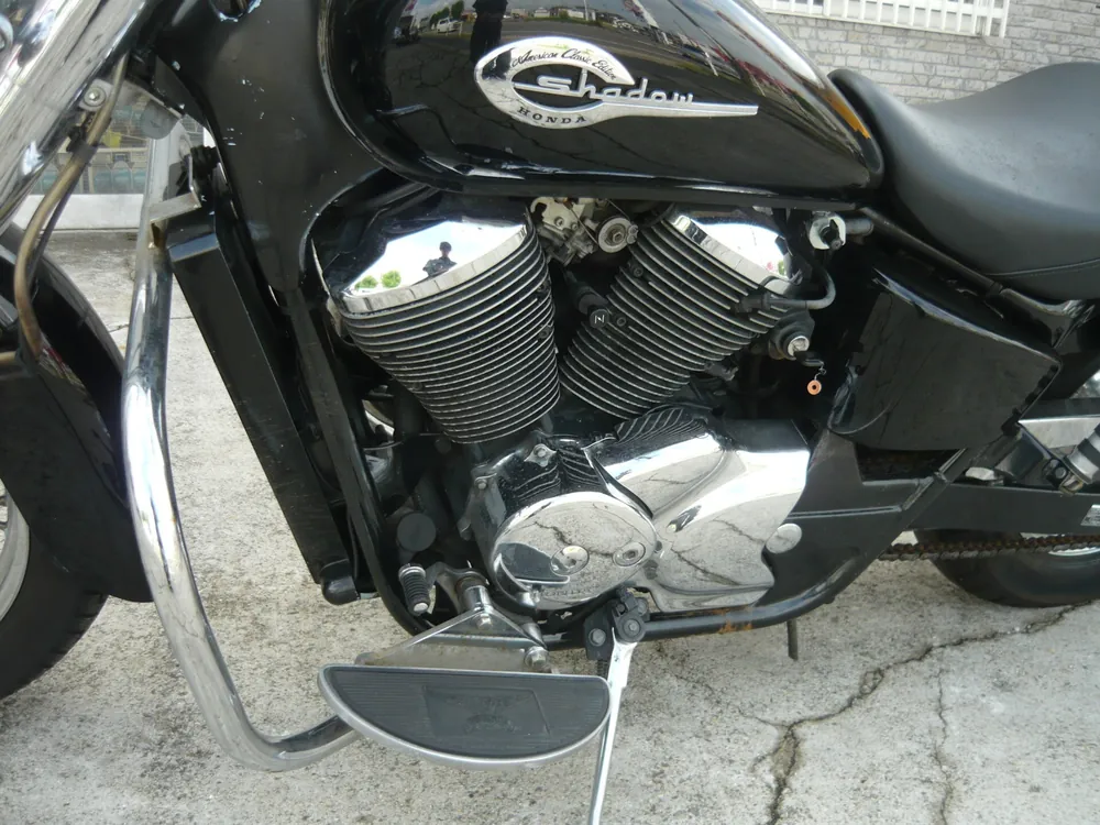Honda Shadow 400 1997, чёрный, фото 8