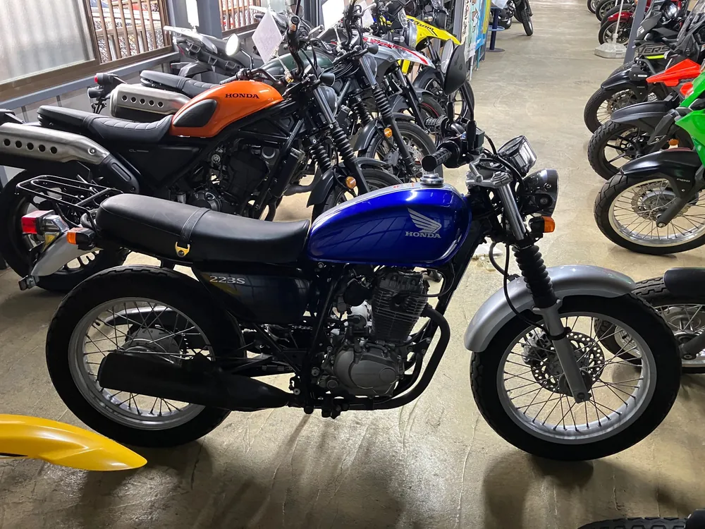 Honda CB223S, синий, фото 2