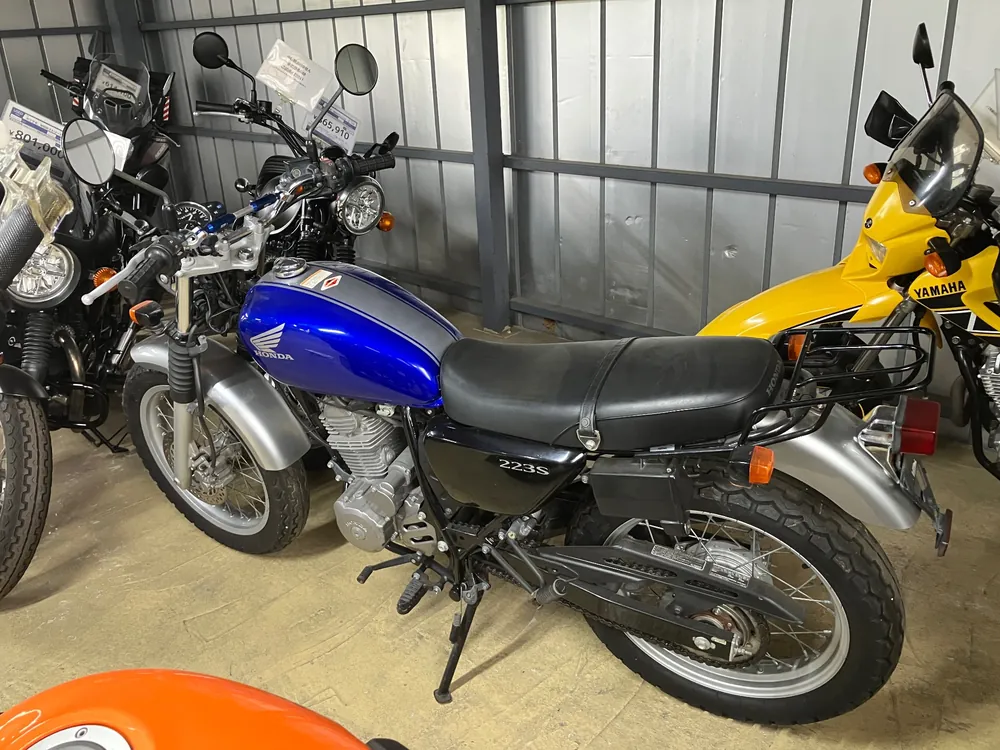 Honda CB223S, синий, фото 4