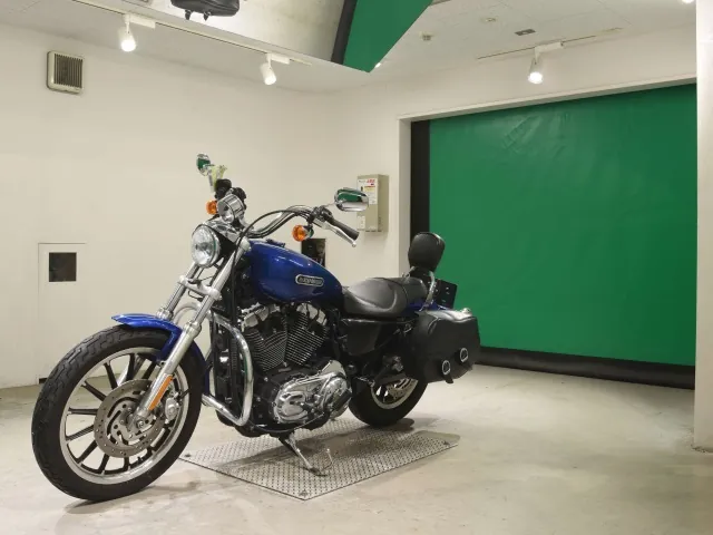 Harley-Davidson XL1200LI 2009, синий, фото 4