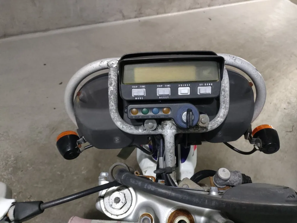 Honda XR250, белый, фото 5