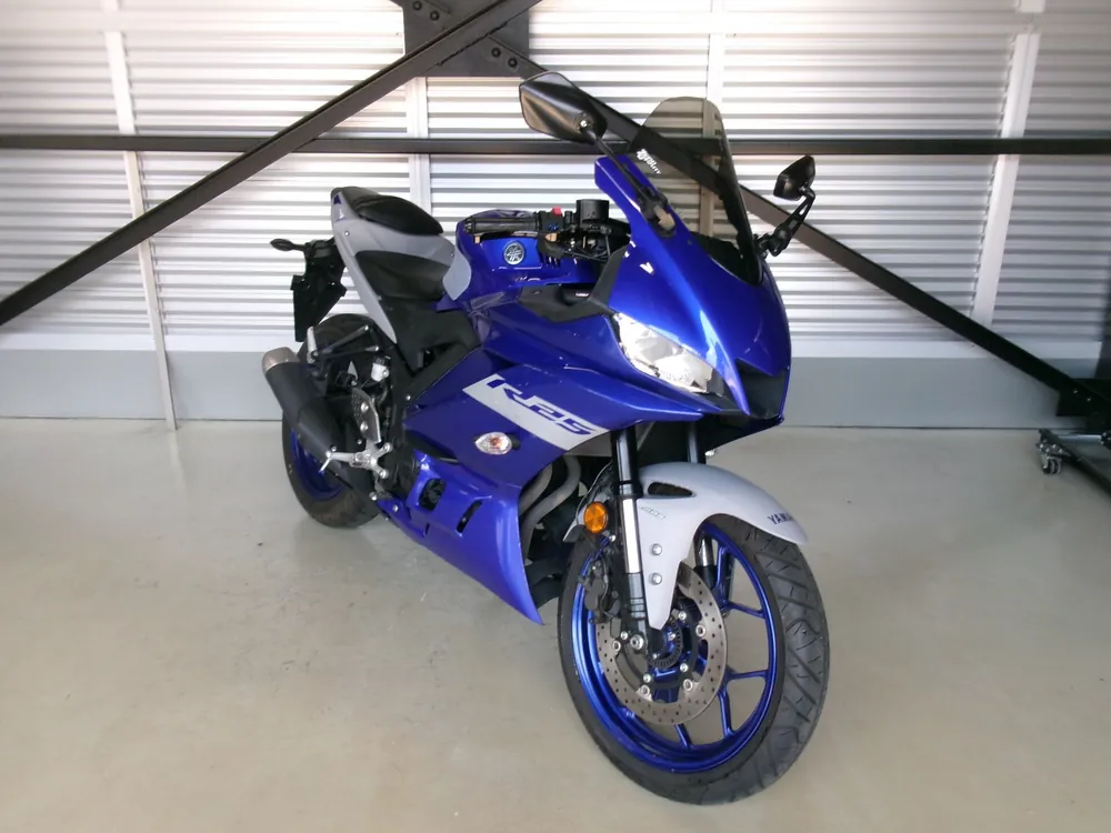 Yamaha MT-25 RG43J, blue/gray, фото 4