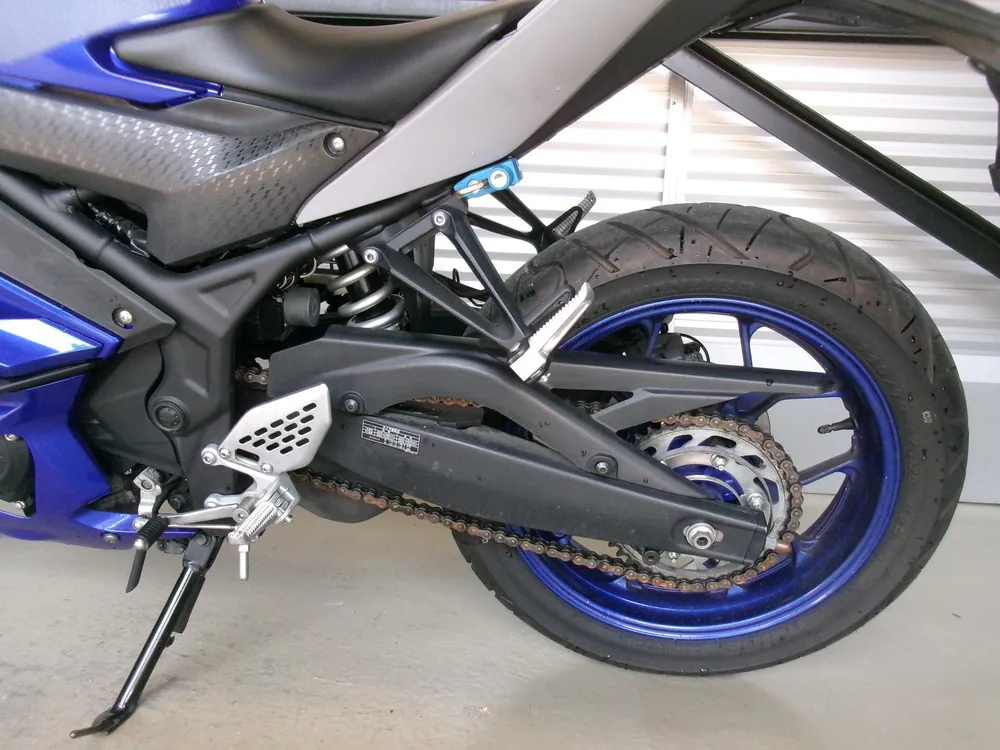 Yamaha MT-25 RG43J, blue/gray, фото 9