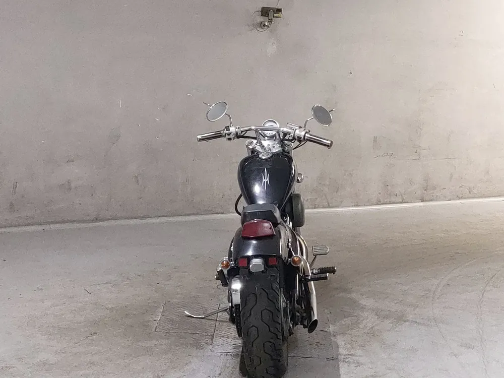 Honda Steed 400 1992, чёрный, фото 4