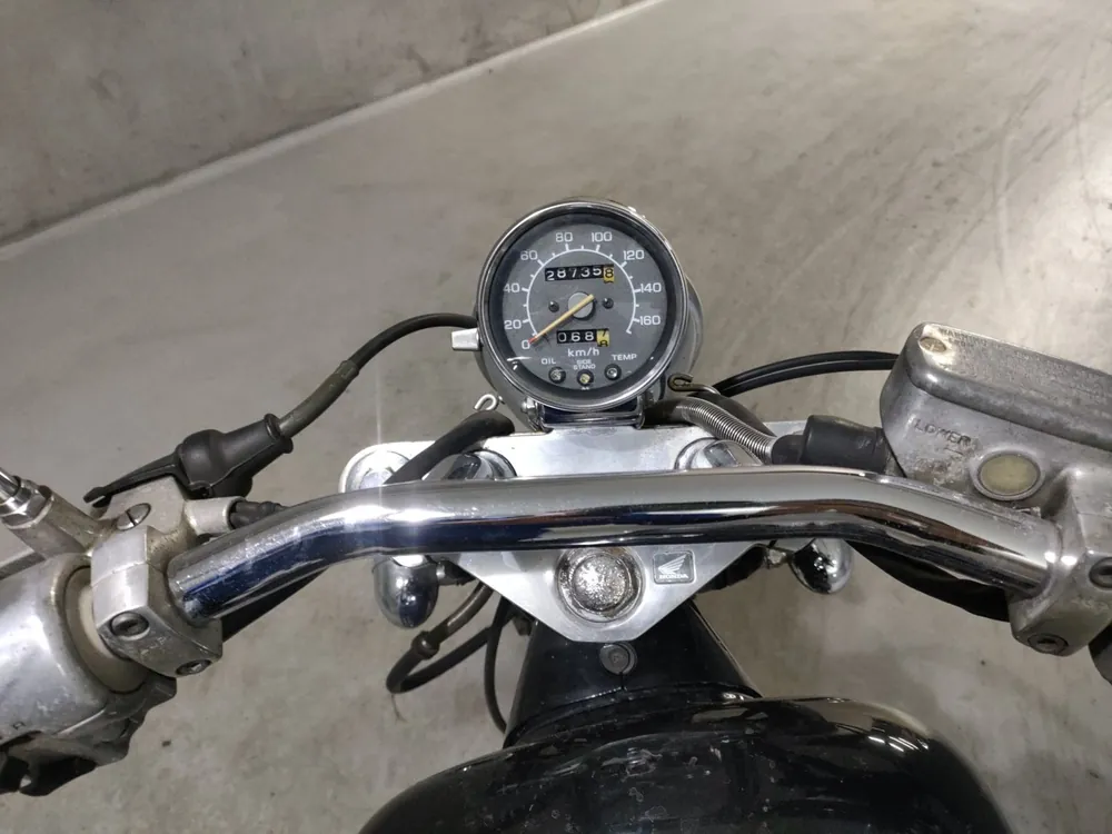 Honda Steed 400 1992, чёрный, фото 5