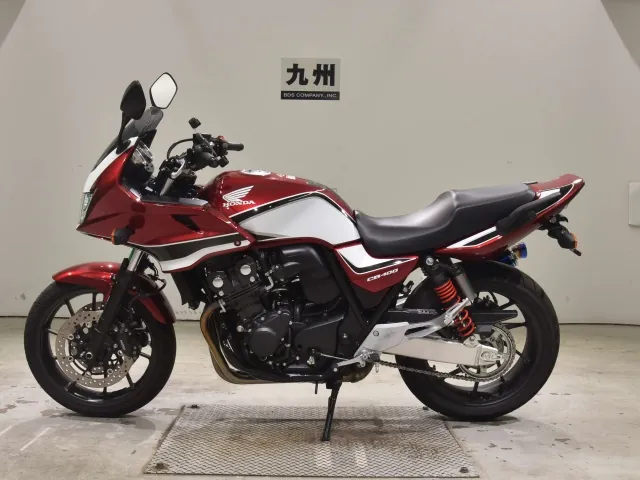 Honda CB400SB, белый, красный, фото 2