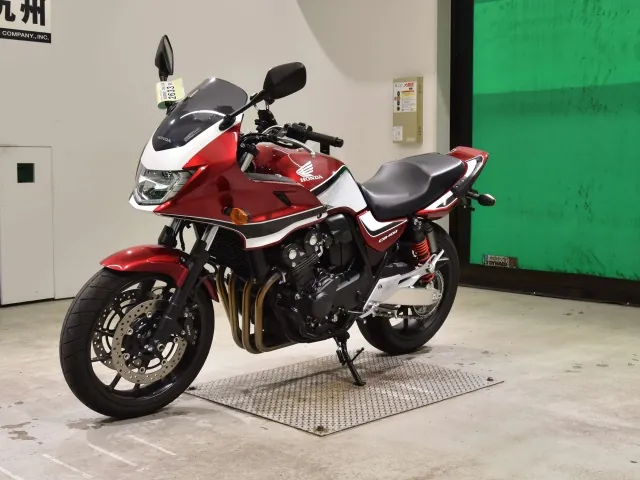Honda CB400SB, белый, красный, фото 4