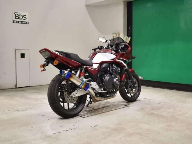 Honda CB400SB, белый, красный, фото 5