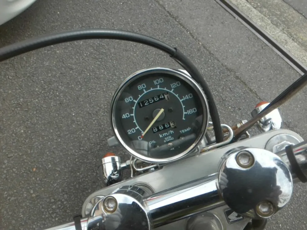 Honda Steed 400 1993, чёрный, фото 3