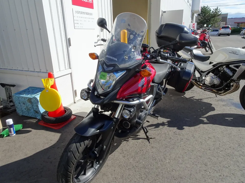 Honda CB400X ABS 2014, красный, фото 4