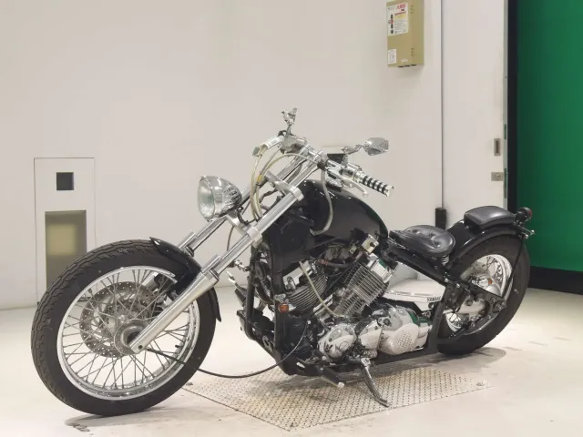 Yamaha Drag Star 400 Classic 2001, чёрный, фото 4