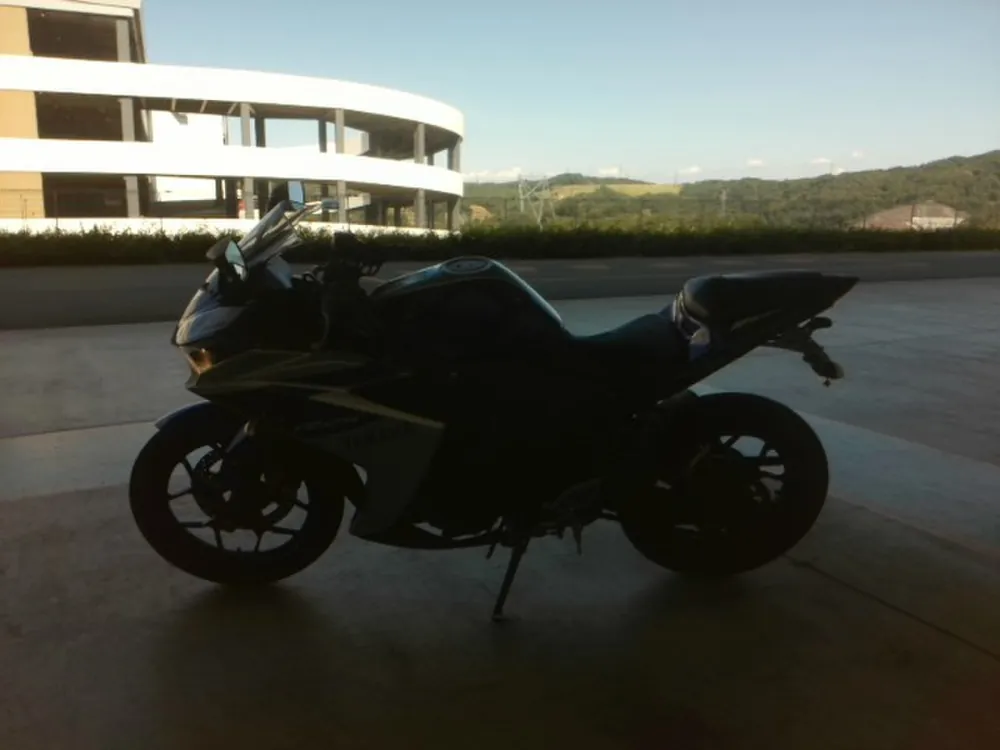 Yamaha YZF-R25, silver / blue, фото 4